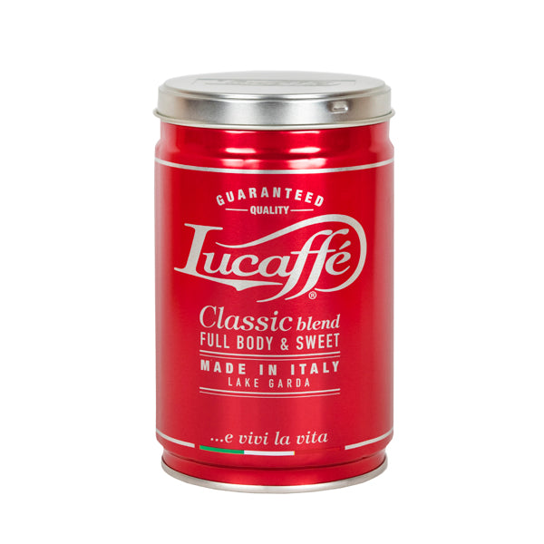 Lata Lucaffe Classic 250 grs. Grano Molido