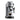 Vista lateral de la cafetera semiautomática Delonghi Dedica Style color plata