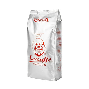 Vista frontal Lucaffé Vending Premium 1 kg grano entero