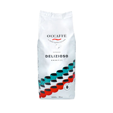 Vista frontal de O'ccaffè Delizioso Professional 1 kg grano entero
