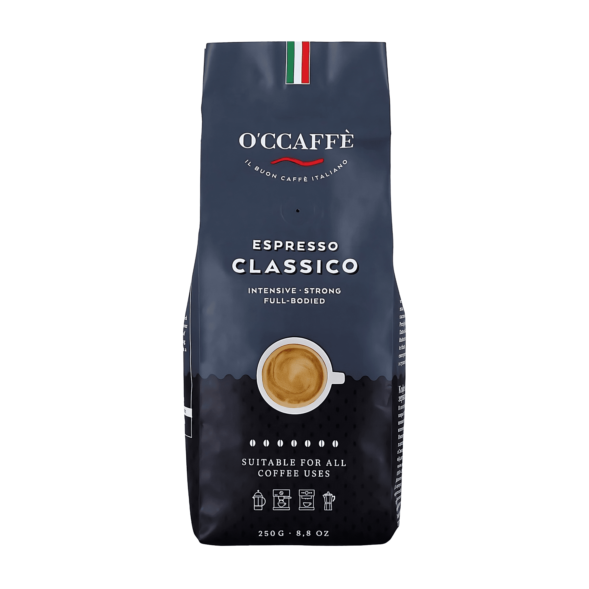 O'ccaffè Espresso Classico 250 g grano entero