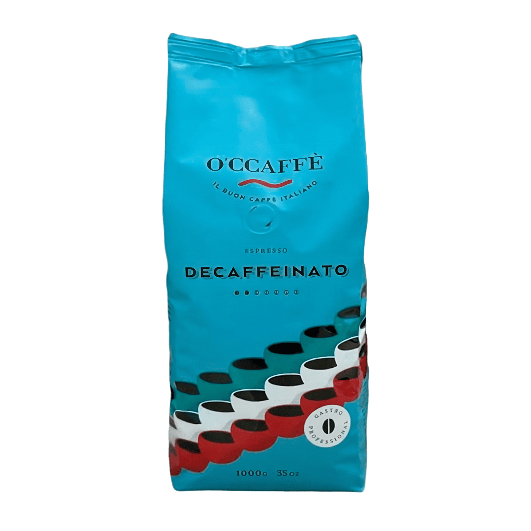 Occaffe Descafeinado Professional 1kg grano entero