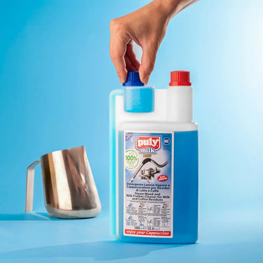 PulyCaff | PulyMilk limpiador líquido 1 L para lanzas de vapor y espumadores de leche