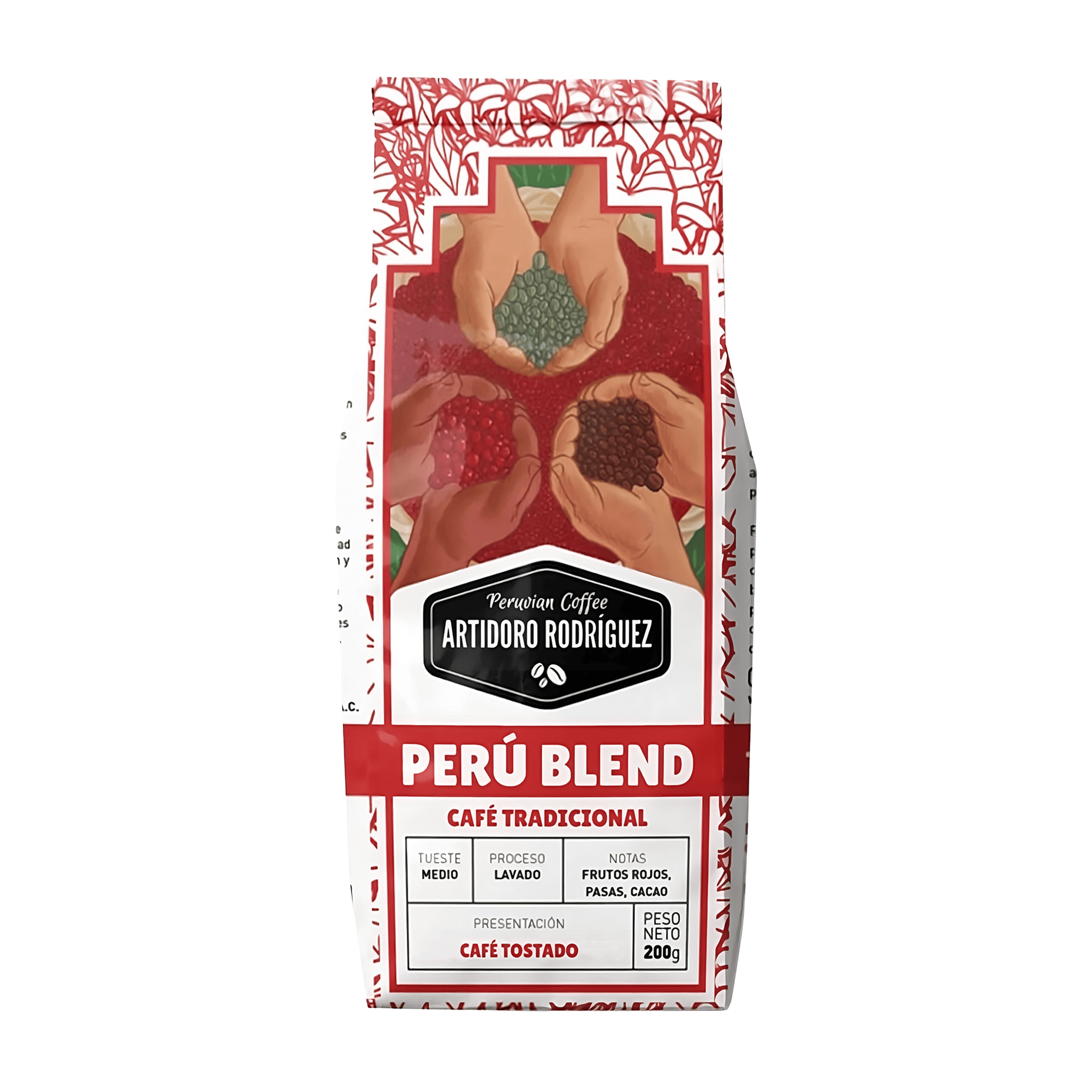 Artidoro Rodríguez Perú Blend 200 g grano entero