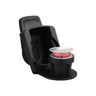 Vista frontal de adaptador de cápsulas Nespresso compatible con máquina Dolce Gusto 