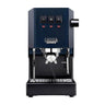 Vista frontal de la cafetera semiautomática Gaggia Classic EVO Pro color azul