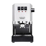 Vista frontal de la cafetera semiautomática Gaggia Classic EVO Pro color blanco
