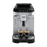 Vista frontal de la cafetera superautomática Delonghi Magnifica Evo