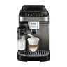 Vista frontal de la cafetera superautomática Delonghi Magnifica Evo Latte