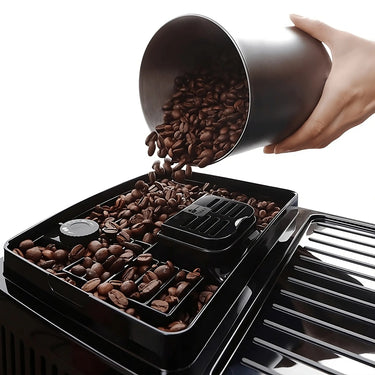 Contenedor de granos de café de la cafetera superautomática Delonghi Magnifica Start color negro