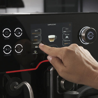 Pantalla táctil de la cafetera superautomática Gaggia Accademia