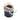 Vista de Hario pack de 22 filtros de papel My Cafe Drip en una taza