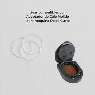 Ligas compatibles con Adaptador de Café Molido para máquina Dolce Gusto