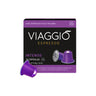 Vista frontal de Viaggio Intenso 10 cápsulas compatibles con Nespresso